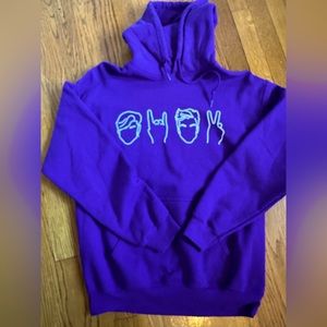 Dolan Twins Purple Hoodie size Medium Limited Edition
